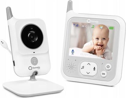 Lionelo Ενδοεπικοινωνία Μωρού Babyline 7.1 με Κάμερα & Οθόνη 3.2'' με Αμφίδρομη Επικοινωνία & Νανουρίσματα από το Public