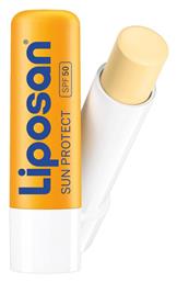 Liposan Sun Protect Spf50 Lip Balm Προστατευτικό Βάλσαμο Χειλιών 24ωρη Ενυδάτωση & Υψηλή Αντηλιακή Προστασία 4.8g