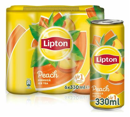 Lipton Κουτί Ice Tea Ροδάκινο Χωρίς Ανθρακικό 6x330ml από το e-Fresh