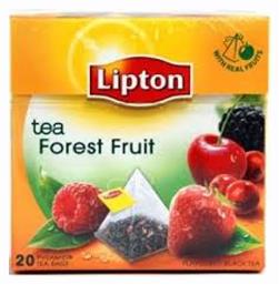 Lipton Μαύρο Τσάι Forest Fruit 20 Φακελάκια