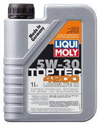 Liqui Moly Λάδι Αυτοκινήτου Top Tec 4200 5W-30 C3 για κινητήρες Diesel 1lt