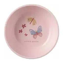 Little Dutch Παιδικό Πιάτο Φαγητού από Πλαστικό Flowers & Butterflies