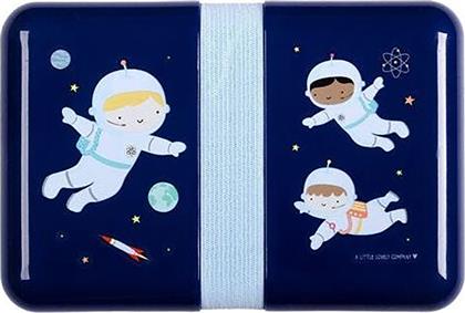 Little Lovely Company Πλαστικό Παιδικό Δοχείο Φαγητού Astronauts