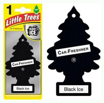 Little Trees Αρωματική Καρτέλα Κρεμαστή Αυτοκινήτου Black Ice