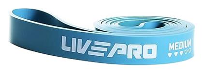 Live Pro Λάστιχο Γυμναστικής Loop Μέτριο Μπλε 2.08m