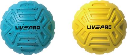 Live Pro Μπάλα Μασάζ 6.8cm 0.5kg σε Πολύχρωμο Χρώμα