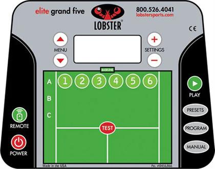 Lobster Grand V Control Panel Assembly Elite grand V από το E-tennis