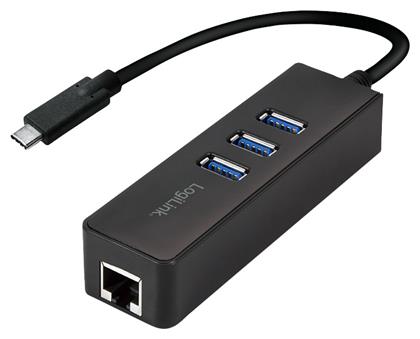 LogiLink UA0283 USB-C Αντάπτορας Δικτύου για Ενσύρματη σύνδεση Gigabit Ethernet από το Public