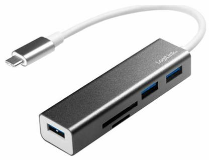 LogiLink USB 3.0 Hub 3 Θυρών με σύνδεση USB-C από το e-shop