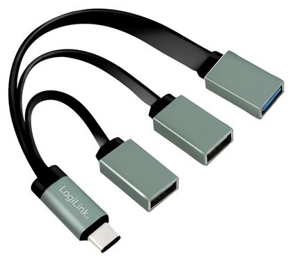 LogiLink USB 3.1 Hub 3 Θυρών με σύνδεση USB-C από το e-shop