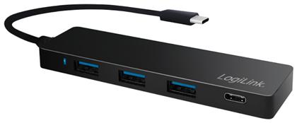 LogiLink USB 3.1 Hub 4 Θυρών με σύνδεση USB-C από το e-shop