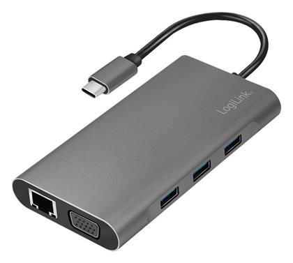 LogiLink USB-C Docking Station με HDMI 4K PD Ethernet (UA0383)