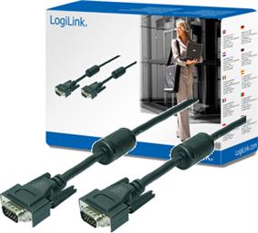 LogiLink VGA Cable D-Sub 15-pin male - D-Sub 15-pin male 15m (CV0017)