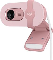 Logitech Brio 100 Web Camera Full HD 1080p Ροζ από το e-shop