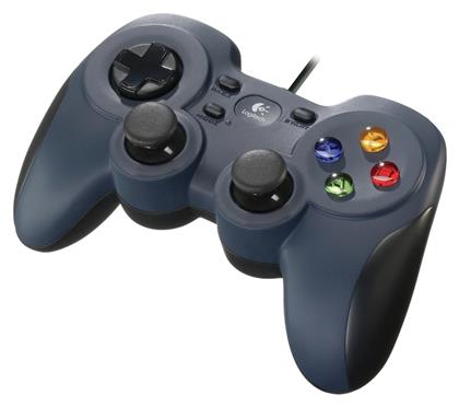 Logitech F310 Ενσύρματο Gamepad για PC Μπλε