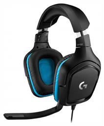 Logitech G432 7.1 Over Ear Μπλε