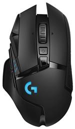 Logitech G502 Lightspeed Ασύρματο RGB Gaming Ποντίκι 25600 DPI Μαύρο