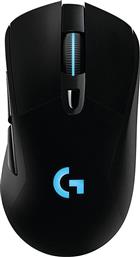 Logitech G703 Lightspeed (Hero) Ασύρματο RGB Gaming Ποντίκι 16000 DPI Μαύρο
