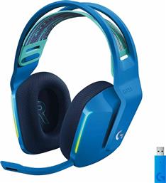 Logitech G733 Ασύρματο Over Ear Gaming Headset με σύνδεση USB Μπλε από το e-shop