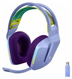 Logitech G733 Ασύρματο Over Ear Gaming Headset με σύνδεση USB Lilac