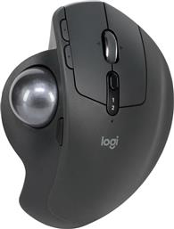 Logitech MX Ergo Ασύρματο Εργονομικό Bluetooth Ποντίκι με Trackball Μαύρο από το e-shop