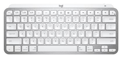 Logitech MX Keys Mini For Mac Ασύρματο Bluetooth Πληκτρολόγιο Αγγλικό US Pale Gray