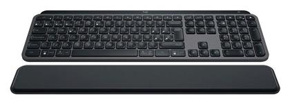 Logitech MX Keys S Ασύρματο Bluetooth Πληκτρολόγιο Αγγλικό US Graphite με Στήριγμα Καρπού