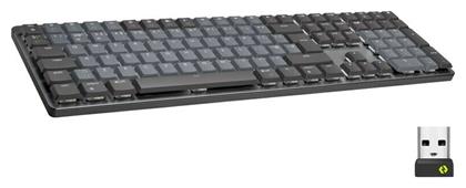 Logitech MX Mechanical Tactile Ασύρματο Bluetooth Πληκτρολόγιο Αγγλικό US