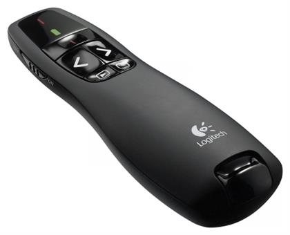 Logitech Presenter R400 με Κόκκινο Laser και Πλήκτρα Slideshow