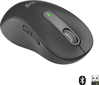 Logitech Signature M650 Ασύρματο Bluetooth Ποντίκι για Αριστερόχειρες Graphite από το e-shop