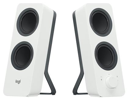 Logitech Z207 2.0 με Ισχύ 10W σε Λευκό Χρώμα