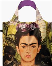 Loqi Frida Kahlo - Self Portrait with Hummingbird Υφασμάτινη Τσάντα για Ψώνια από το Koolfly
