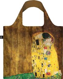 Loqi Gustav Klimt Υφασμάτινη Τσάντα για Ψώνια Gold από το Koolfly