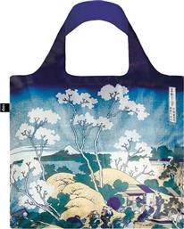 Loqi Hokusai Fuji From Gotenyama Υφασμάτινη Τσάντα για Ψώνια σε Μπλε χρώμα από το Koolfly