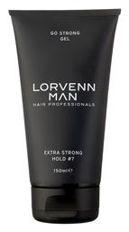 Lorvenn Man Go Strong Gel Μαλλιών με Κερατίνη 150ml