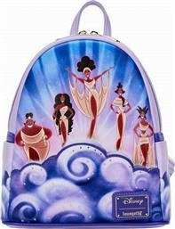 Loungefly Disney: Hercules Muses Clouds Παιδική Τσάντα Πλάτης Μωβ