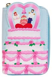 Loungefly Disney: the Little Mermaid - Wedding Cake Παιδικό Πορτοφόλι με Φερμουάρ Disney Little Mermaid Wedding Cake Zip Around WDWA2447