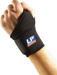 LP Support 739 Wrist Wrap Περικάρπιο με Αντίχειρα & Δέσιμο σε Μαύρο Χρώμα