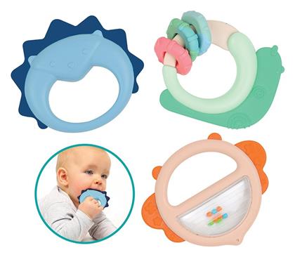 Ludi Μασητική Κουδουνίστρα Οδοντοφυΐας 3τμχ για 0 m+