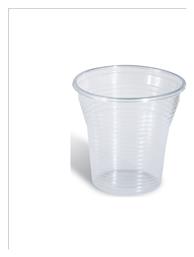 Lux Plast Πλαστικό Ποτήρι μιας Χρήσης Διάφανο 130ml 50τμχ