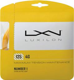 Luxilon 4G Χορδή Τένις Χρυσή 12.2m, Φ1.25mm