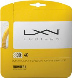 Luxilon 4G Tennis String (1.30mm, 12m) Gold
