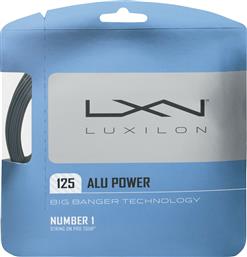 Luxilon Alu Power Χορδή Τένις Ασημί Φ1.25mm