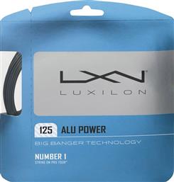 Luxilon Alu Power Tennis String (1.30mm, 12m) Silver