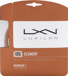 Luxilon Element Χορδή Τένις Καφέ 12.2m, Φ1.25mm από το E-tennis