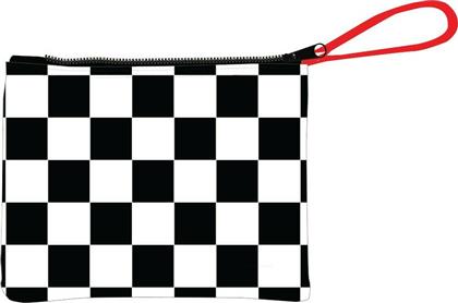 Lyc Sac Γυναικείο Νεσεσέρ City Safe Pocket Checkers σε Μαύρο χρώμα από το MyShoe