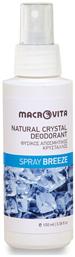 Macrovita Breeze Αποσμητικός Κρύσταλλος σε Spray 100ml από το Pharm24