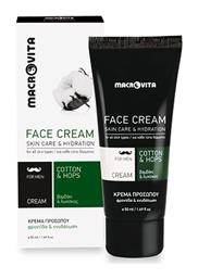 Macrovita Cotton & Hops Men Face Cream Skin Care & Hydration 50ml από το Pharm24