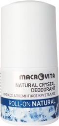 Macrovita Natural Αποσμητικός Κρύσταλλος σε Roll-On 50ml από το Pharm24