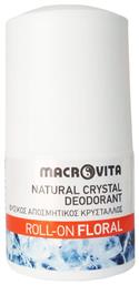 Macrovita Floral Αποσμητικός Κρύσταλλος σε Roll-On 50ml